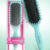 MAJESTIQUE Curly Detangler Flat Hair Brush - Green