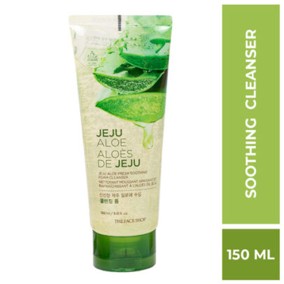 The Face Shop Jeju Aloe Fresh Soothinggel to Foam Cleanser 150 ml